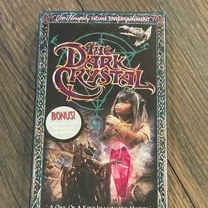 Vintage the dark crystal vhs sealed